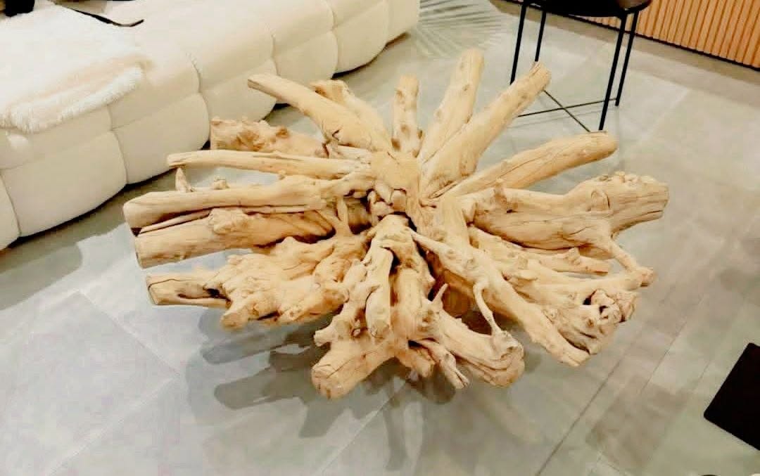 table bass racine d'arbre